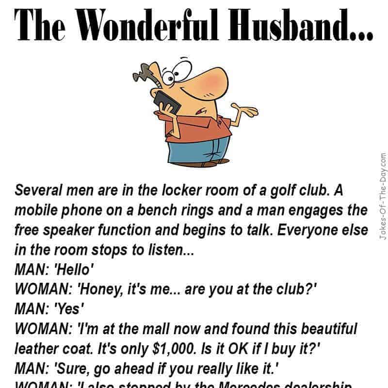 the wonderful husband funny joke 0 0