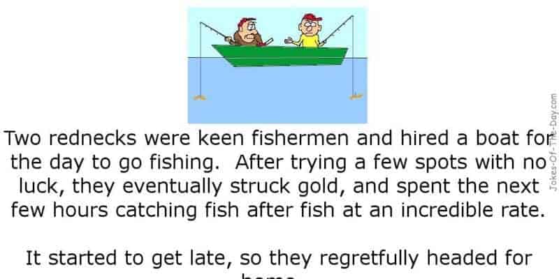 funny redneck fishing joke