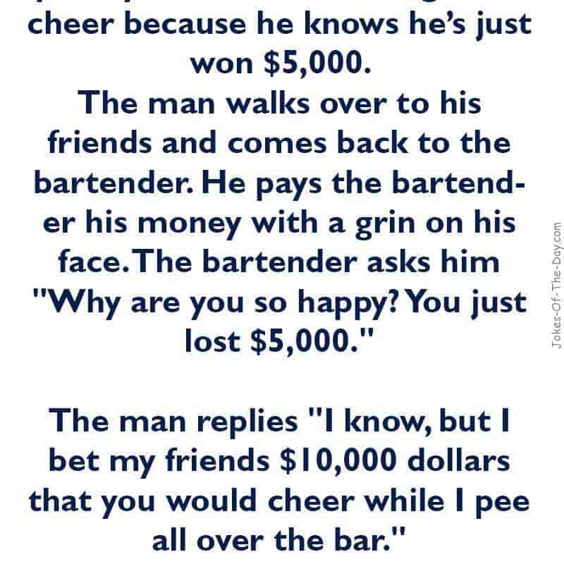 funny bar joke