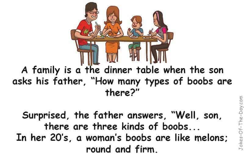 A boy asks his dad about boobs - Funny story