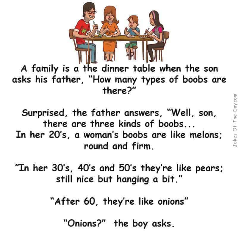 A boy asks his dad about boobs - Funny story