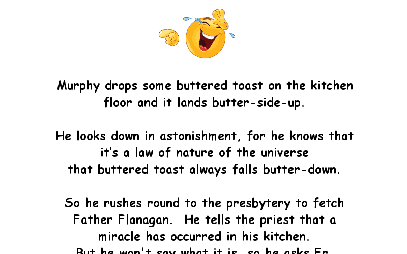 The Miracle Toast Funny Joke