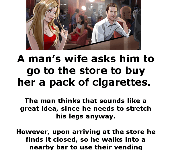 A man cheats on his wife - funny excuse joke