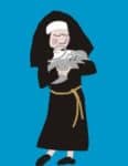 Nun holding grey cat gifts-r8d38490412534221bb4b9a4a887340a8 xvuat 8byvr 307