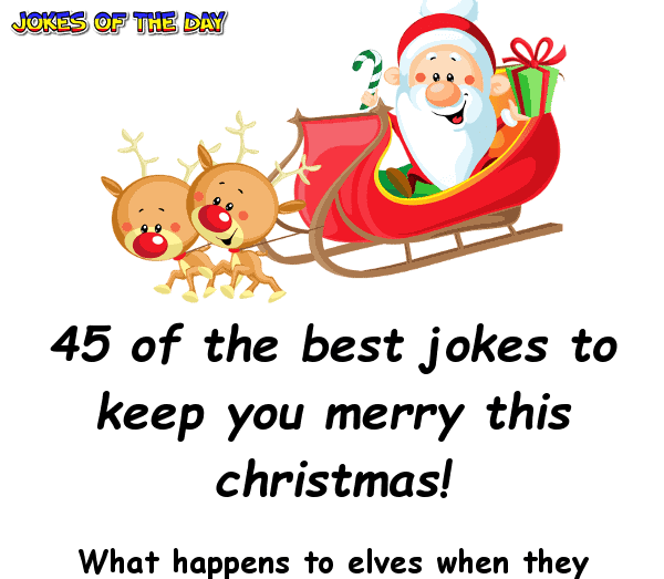 45 christmas one liner jokes