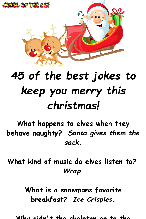 Christmas Jokes Printable 2024: 1600 Words Of Holiday Humor - Stuff To ...