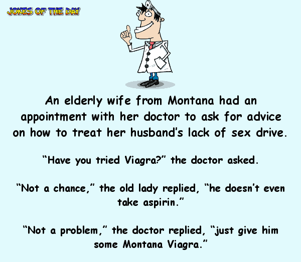 Old man loses his sex drive – his wife gets this odd piece of advice from their doctor