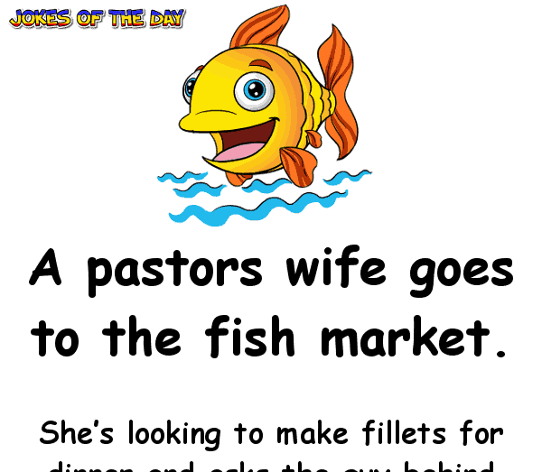 The pastors wife was shocked - then the son said this