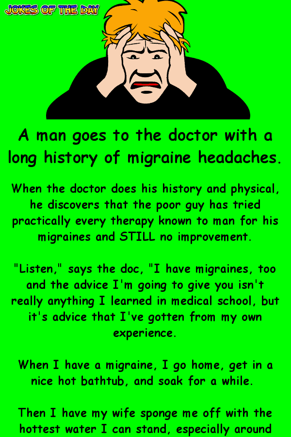 Dirty joke - The Doctor never expected his patient would do this