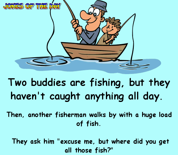 Funny Clean Joke - The not-so-bright fishermen