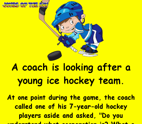 Funny Coaching Joke - The coach explains to the young lad about how to act