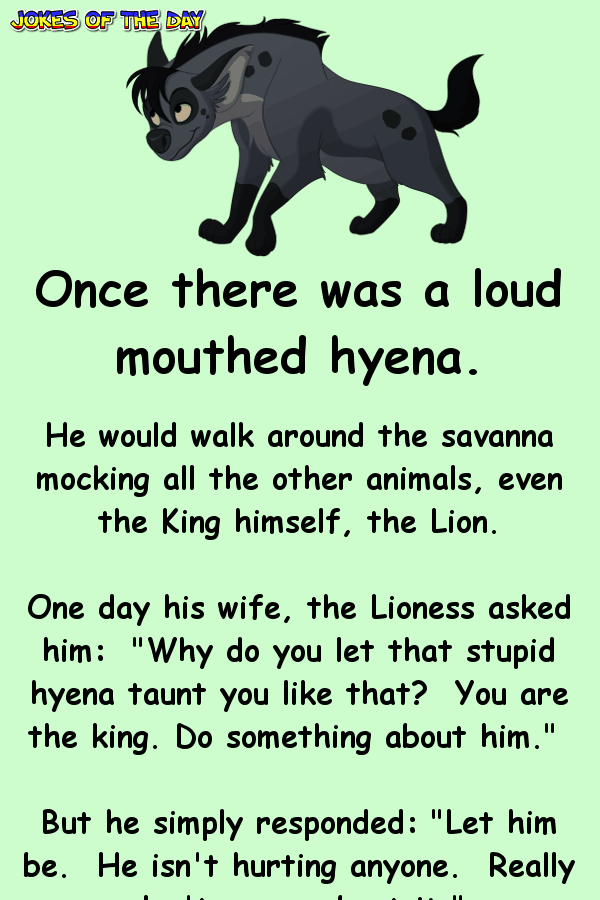 The hyena was more devious than anyone thought