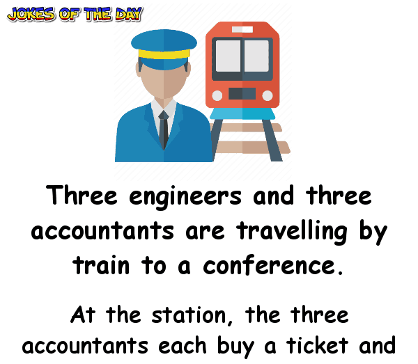 Three engineers and three accountants are travelling by train to a conference