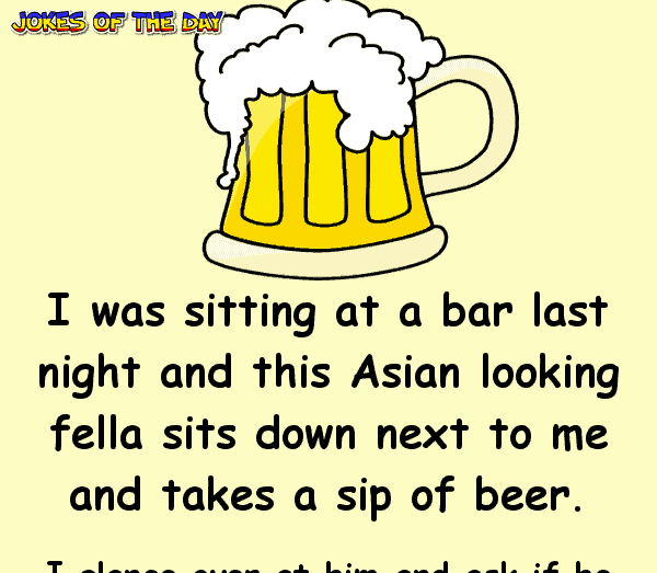 Beer Joke - I was sitting at a bar last night