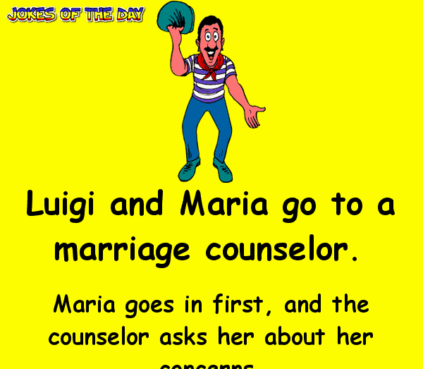 Funny Joke - Maria had 3 complaints, so Luigi said this!