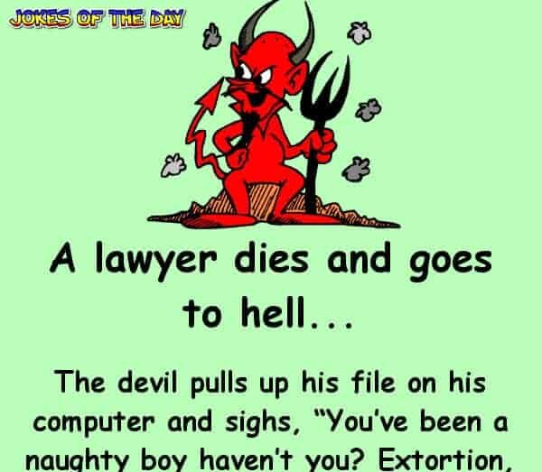 Funny Joke - The devil lets this man pick his own punishment - not all is what it seems!