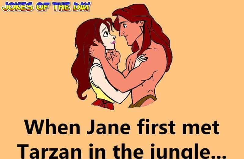 Dirty Joke - When Jane first met Tarzan in the jungle