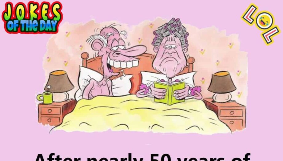 Humor - Things Heat-Up For This Old Couple In Bed