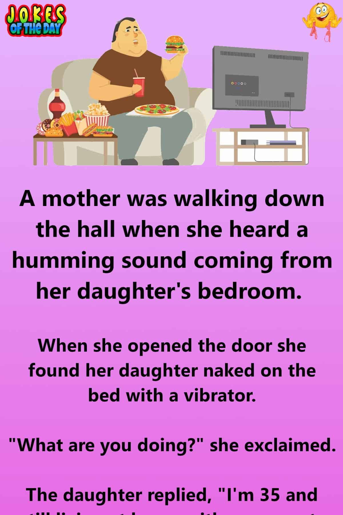 Parenting Humor - She Heard A Strange Buzzing Noise From Her Daughter’s Bedroom