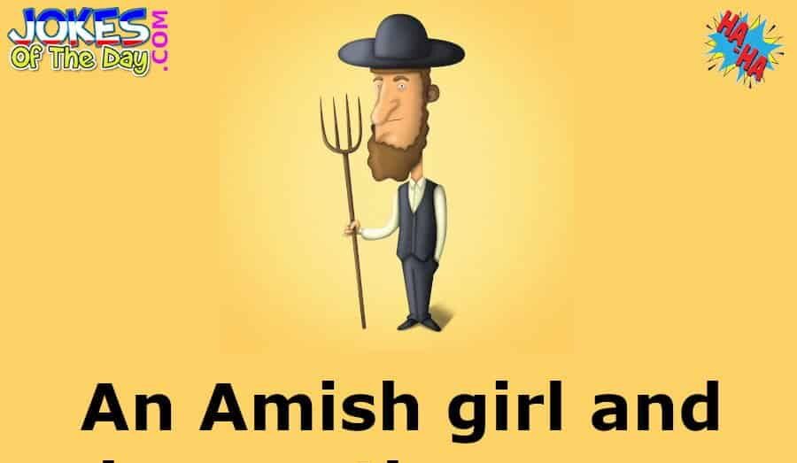 Silly Joke - The Amish Family Visit A Mall
