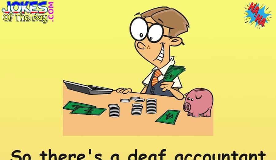 Joke - The Deaf Accountant And The Missing Money