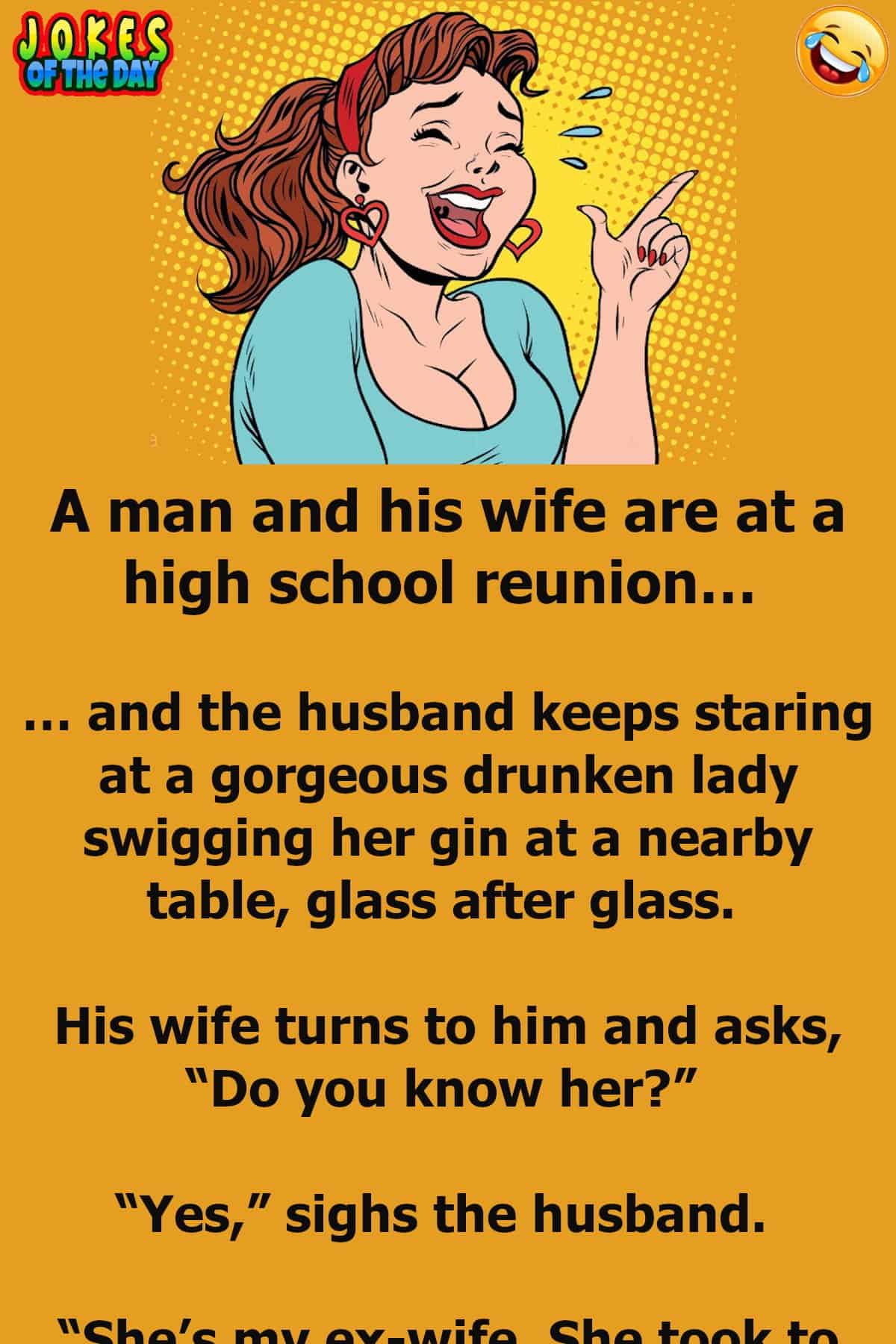 Joke Wife Discovers That The Sexy Woman Is Her Husband’s Ex 
