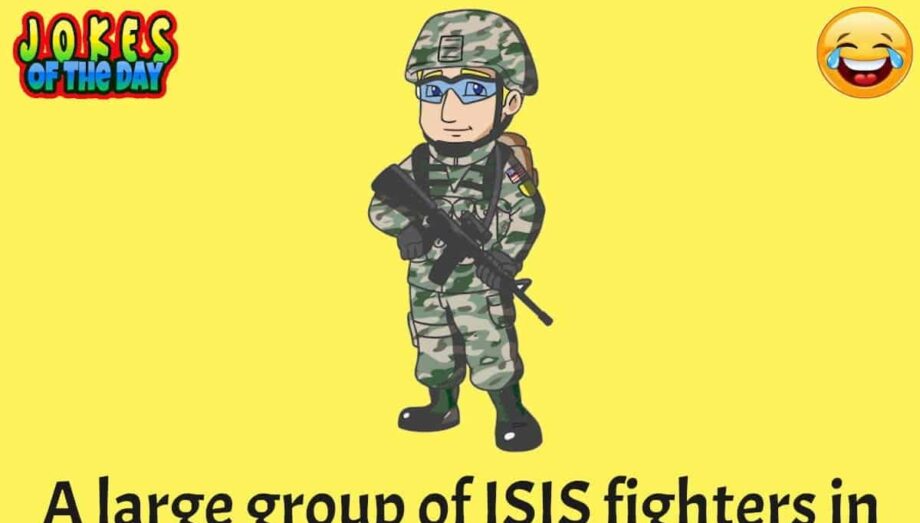 Joke - One Marine is better than 10 ISIS fighters