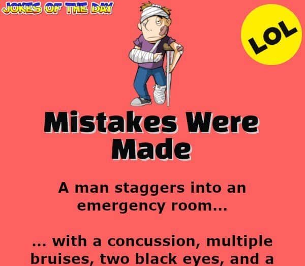 Jokesoftheday com - Funny Golfing Joke - Mistakes Were Made