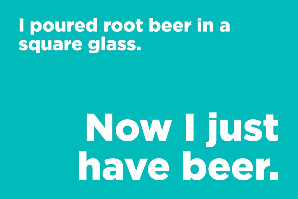 Root beer joke
