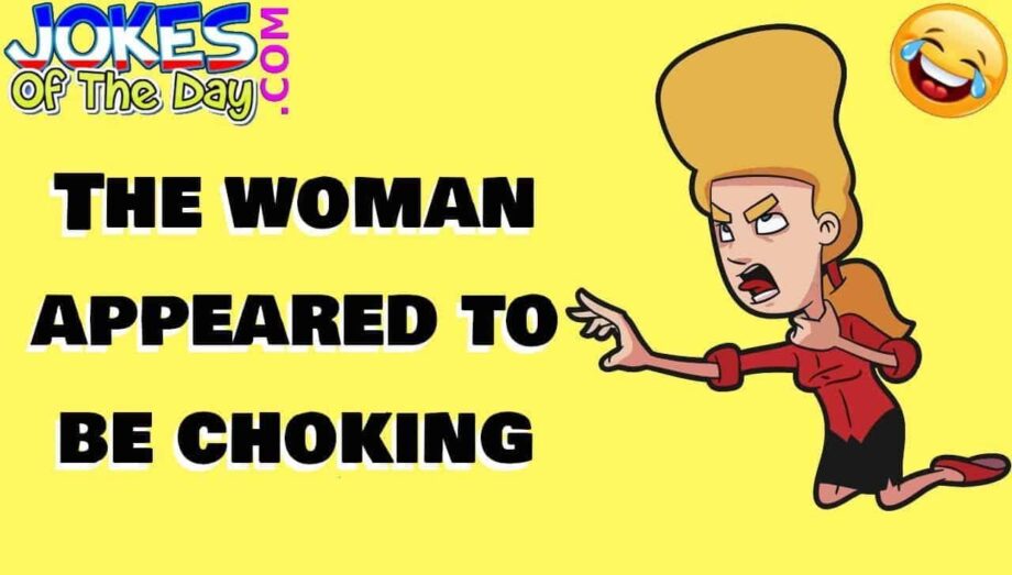 Funny Joke - The hillbilly saves the choking woman - jokesoftheday com