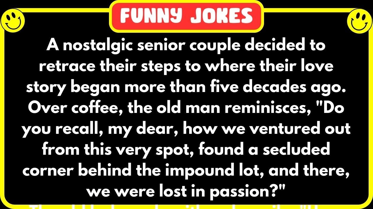 😁 DIRTY JOKES 😁 - The lady hikes up her dress, the man ditches his trousers, bends his wife over...