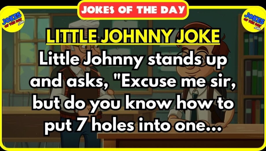 🤣 BEST JOKE OF THE DAY! ✔️ - Little Johnny's Hilarious Riddle Stumps the Teacher! | Jokes Of The Day