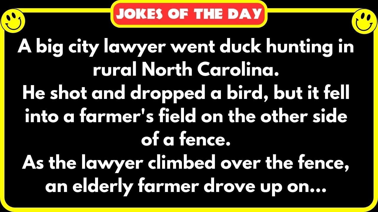 Hilarious Lawyer's Duck Hunting Misadventure Turns Into An Epic Dispute! | Jokes Of The Day