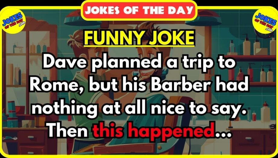 🤣 BEST JOKE OF THE DAY! ✔️ - Funny Joke About Dave going to Rome to visit the Pope - #jokesoftheday