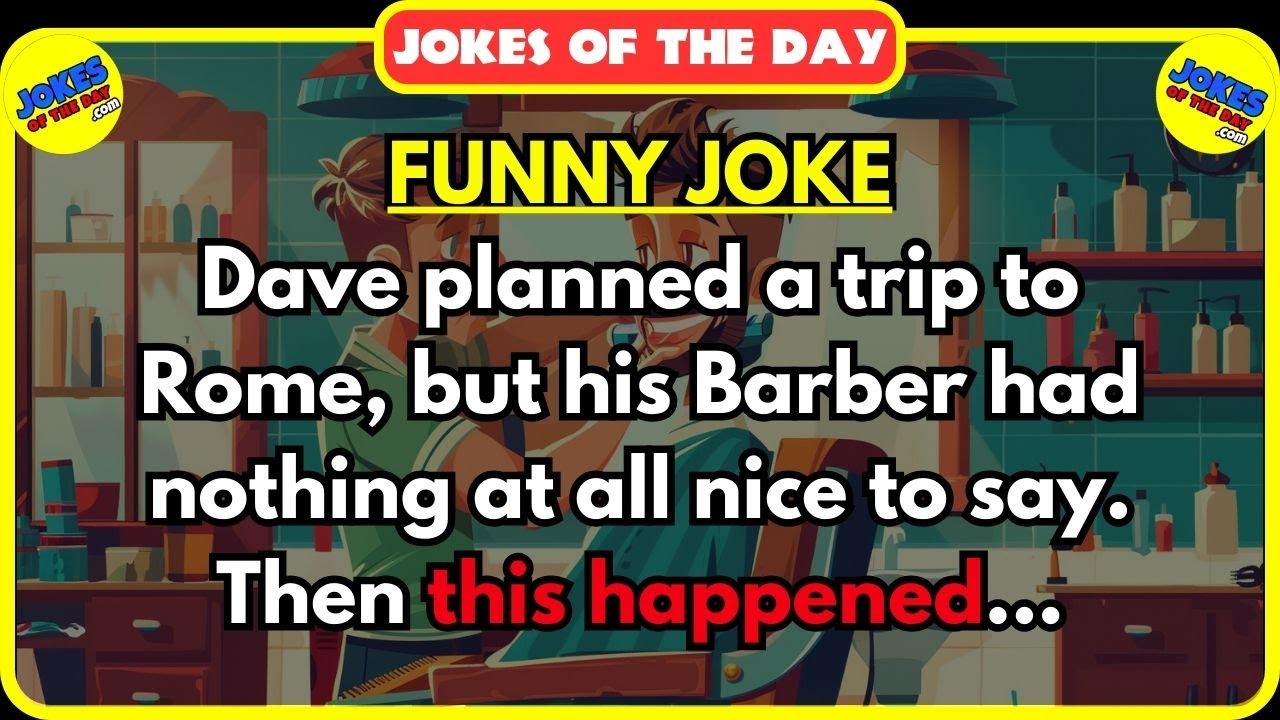 🤣 BEST JOKE OF THE DAY! ✔️ - Funny Joke About Dave going to Rome to visit the Pope - #jokesoftheday