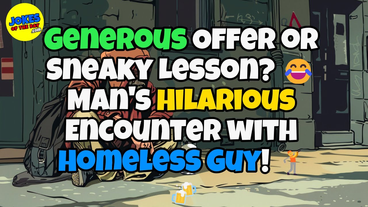 🤣 𝗙𝗨𝗡𝗡𝗬 𝗝𝗢𝗞𝗘 👉 Man's Hilarious Encounter with Homeless Guy! 🏌️🍻 🤣 𝗝𝗼𝗸𝗲𝘀 𝗢𝗳 𝗧𝗵𝗲 𝗗𝗮𝘆