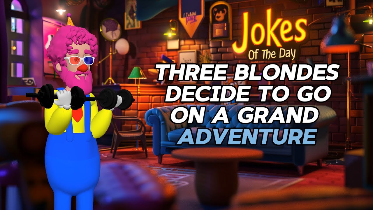 🤣 𝗙𝗨𝗡𝗡𝗬 𝗝𝗢𝗞𝗘 👉 Three Blondes Decide to Go on a Grand Adventure 🤣 𝗝𝗼𝗸𝗲𝘀 𝗢𝗳 𝗧𝗵𝗲 𝗗𝗮𝘆 Laugh Challenge