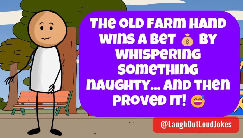 🤣 BEST JOKE OF THE DAY! The farm hand wins a bet by whispering something naughty | Funny Adult Jokes