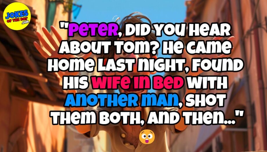 🤣 𝗙𝗨𝗡𝗡𝗬 𝗝𝗢𝗞𝗘 👉 Peter always looked on the bright side. He would constantly... 🤣 𝗝𝗼𝗸𝗲𝘀 𝗢𝗳 𝗧𝗵𝗲 𝗗𝗮𝘆