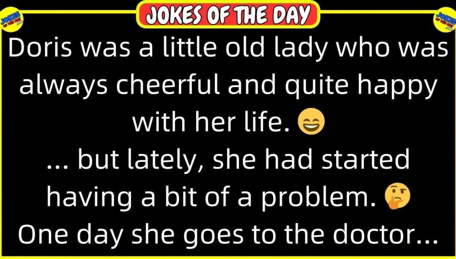 🤣 𝗔𝗗𝗨𝗟𝗧 𝗝𝗢𝗞𝗘 𝗢𝗙 𝗧𝗛𝗘 𝗗𝗔𝗬! 👉 Dories had a problem with gas and goes to the doctor... 😂 𝙁𝙪𝙣𝙣𝙮 𝙅𝙤𝙠𝙚𝙨