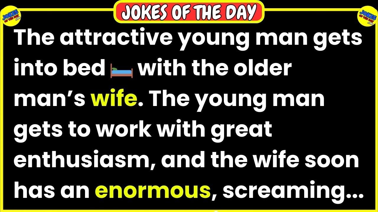 🤣 𝗔𝗗𝗨𝗟𝗧 𝗝𝗢𝗞𝗘 𝗢𝗙 𝗧𝗛𝗘 𝗗𝗔𝗬! 👉 George, an elderly man 👴 marries Laura, a 21-year-old woman 😂 𝙁𝙪𝙣𝙣𝙮 𝙅𝙤𝙠𝙚𝙨