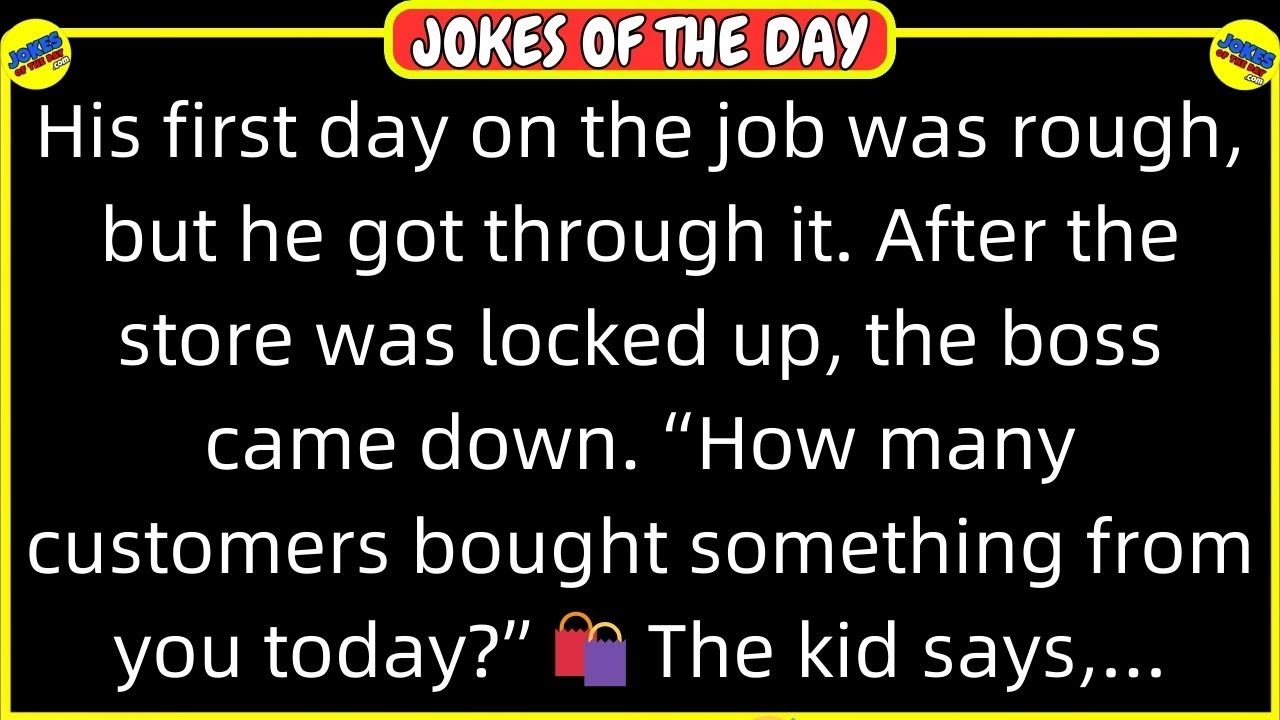 🤣 𝗝𝗢𝗞𝗘 𝗢𝗙 𝗧𝗛𝗘 𝗗𝗔𝗬! 👉 A young man moves to Florida and goes looking for a job... 😂 𝙁𝙪𝙣𝙣𝙮 𝙅𝙤𝙠𝙚𝙨