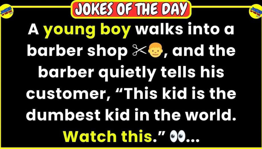 🤣 JOKES OF THE DAY 👉 The dumbest kid in the world... 😂 Funny Jokes | Clean Jokes | Oldie but goodie