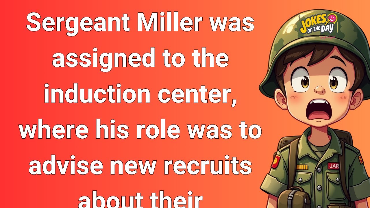 🤣 Funny Adult Joke 👉 The Insurance Pitch: Sergeant Miller’s Secret Strategy 😂