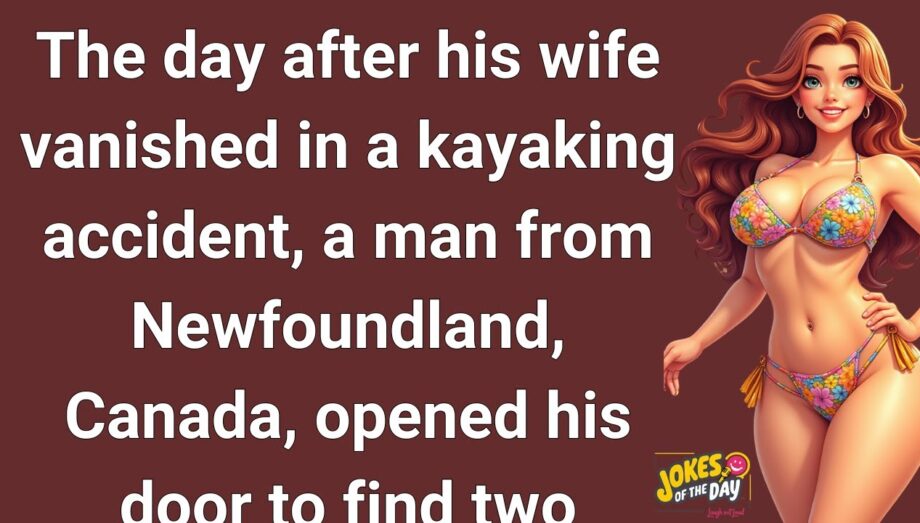 🤣 Funny Joke: 👉 The man's wife went missing on the lake 😂