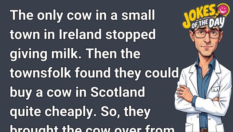 Joke of the Day 😂 The cow stopped giving milk... | Daily Funny Jokes