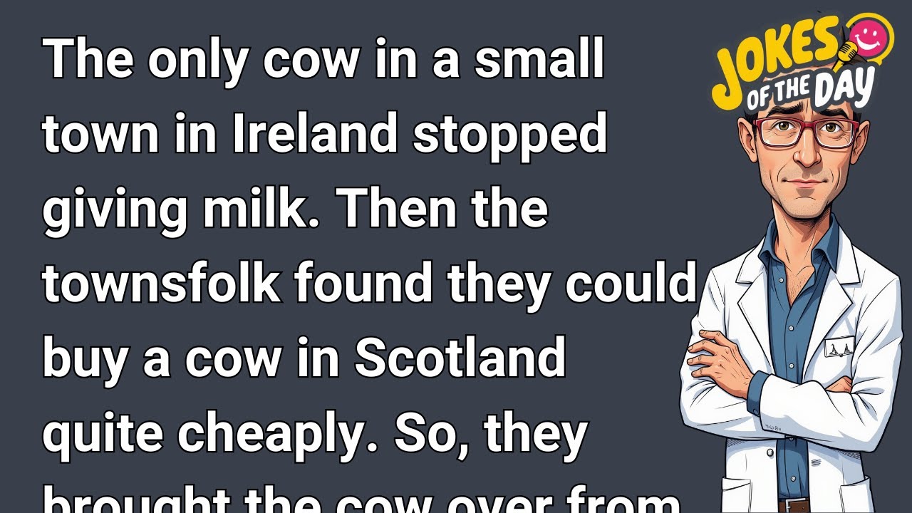 Joke of the Day 😂 The cow stopped giving milk... | Daily Funny Jokes